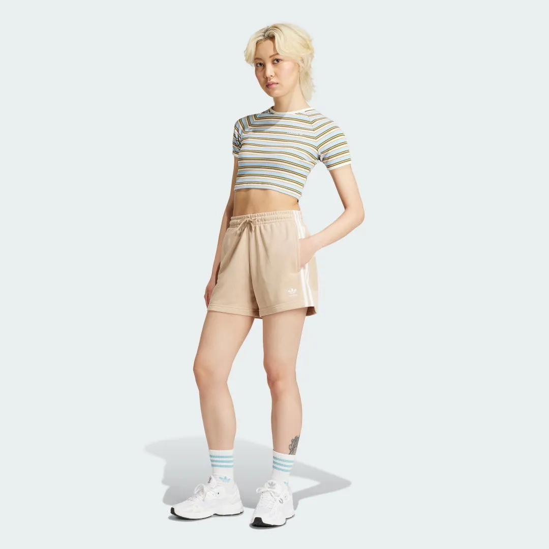 adidas Performance 3-Stripes French Terry Shorts