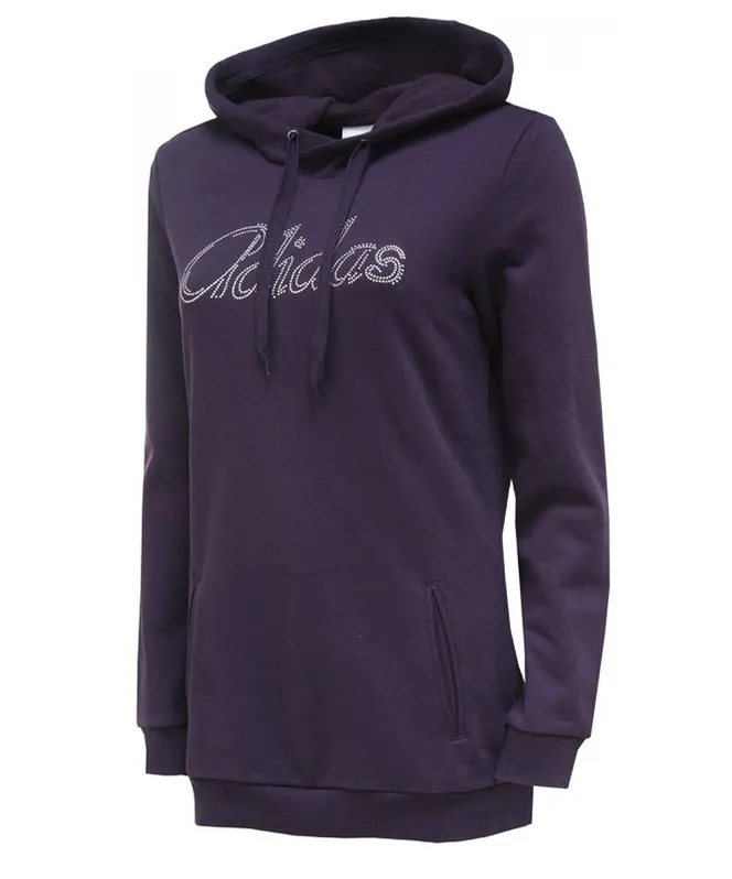 Adidas Sudadera Mujer Glitter Hoody (violeta)