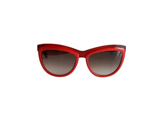 ALEXANDER MCQUEEN Gafas de sol T.  el plastico Roja 