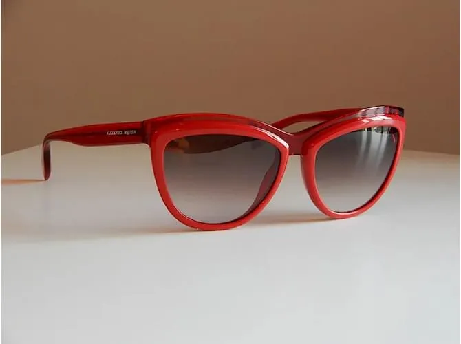 ALEXANDER MCQUEEN Gafas de sol T.  el plastico Roja 