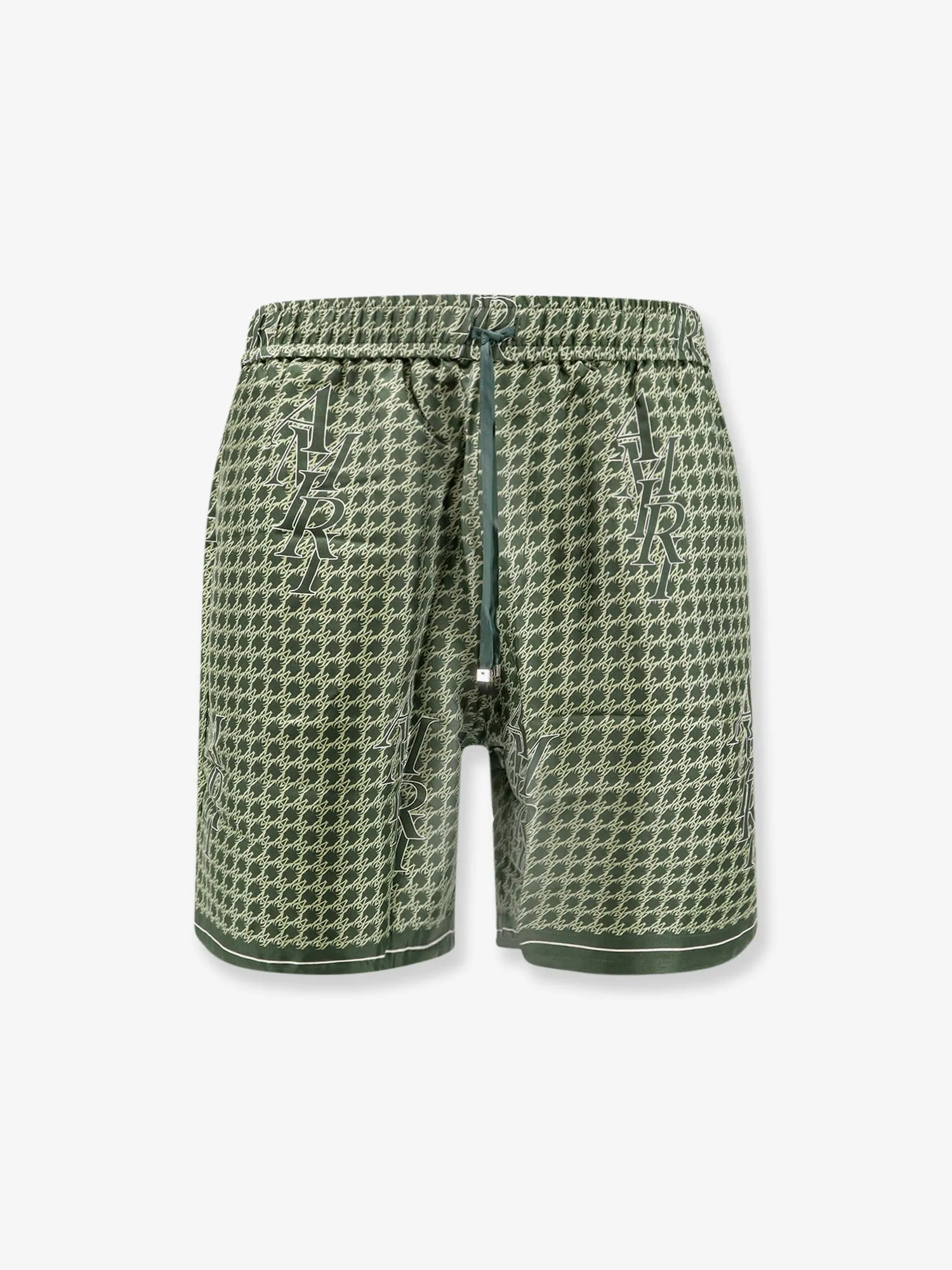 AMIRI Green Patterned Shorts