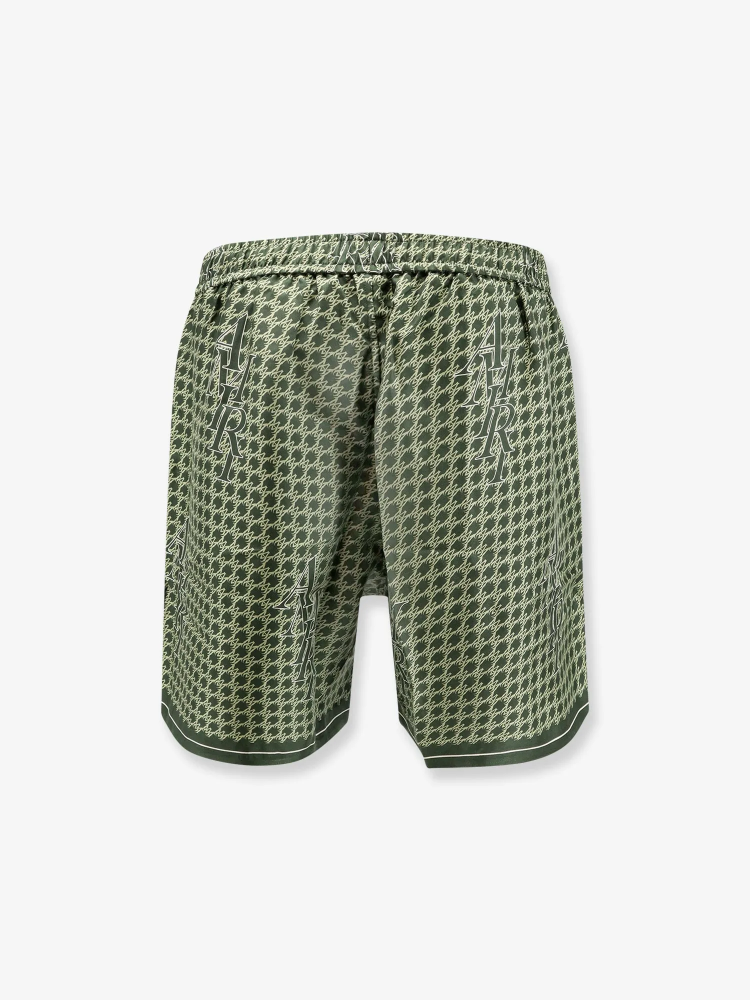 AMIRI Green Patterned Shorts