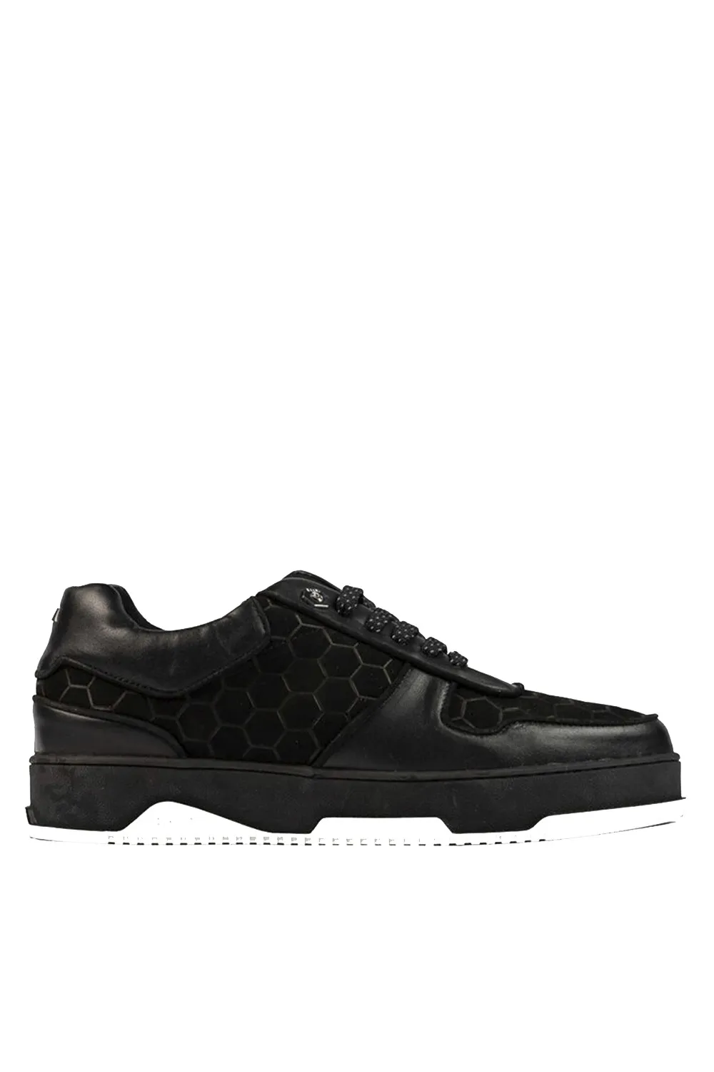 Balr Zapatillas Debossed Hex Sneaker Jet Black