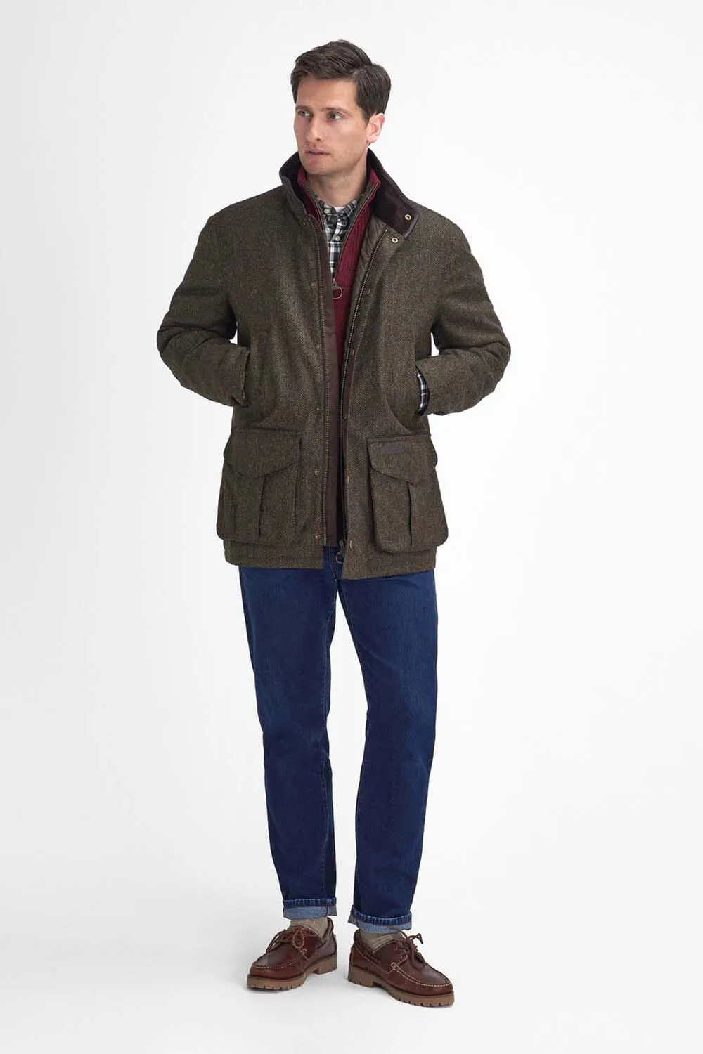 Barbour Chaqueta Hereford Tweed