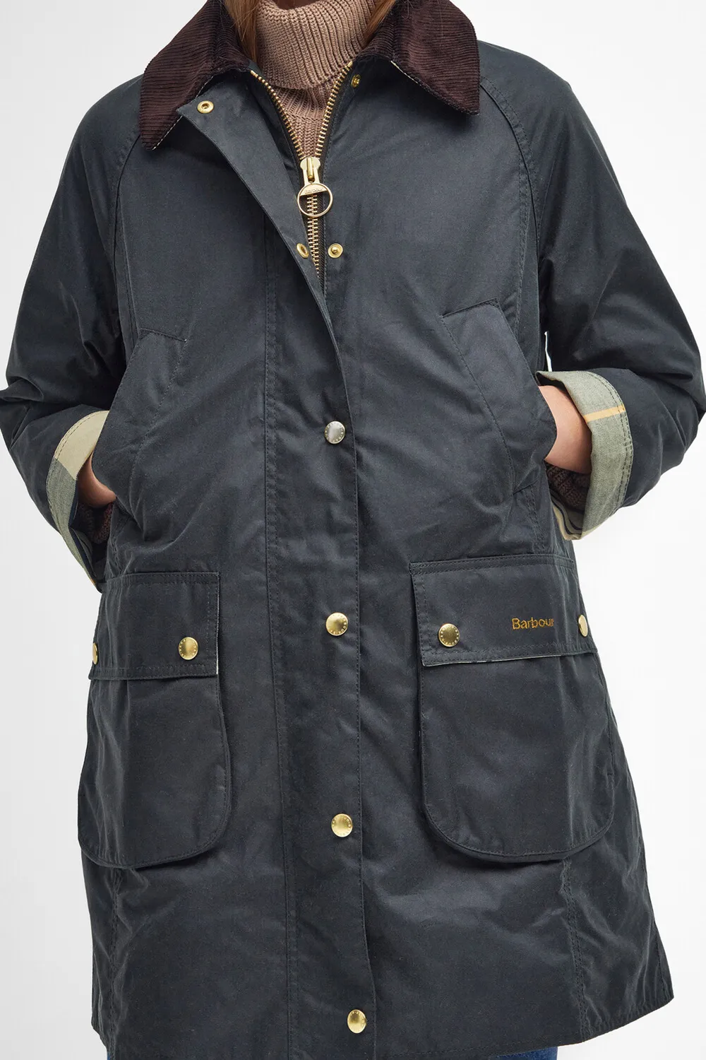 Barbour Chaqueta Long Beadnell® Wax