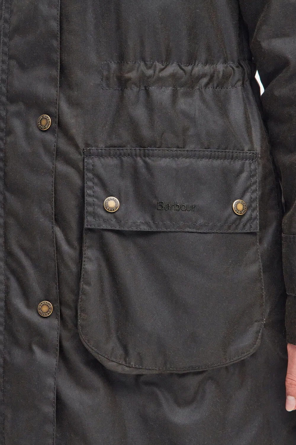 Barbour Chaqueta Long Cannich Wax