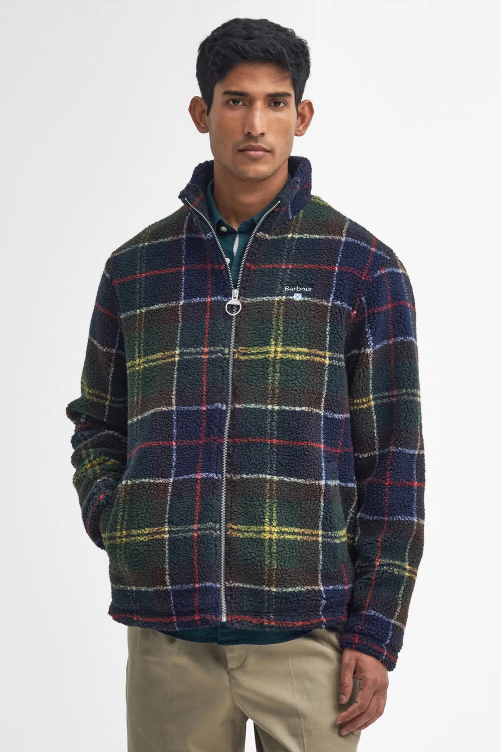 Barbour Chaqueta Polar Tartan