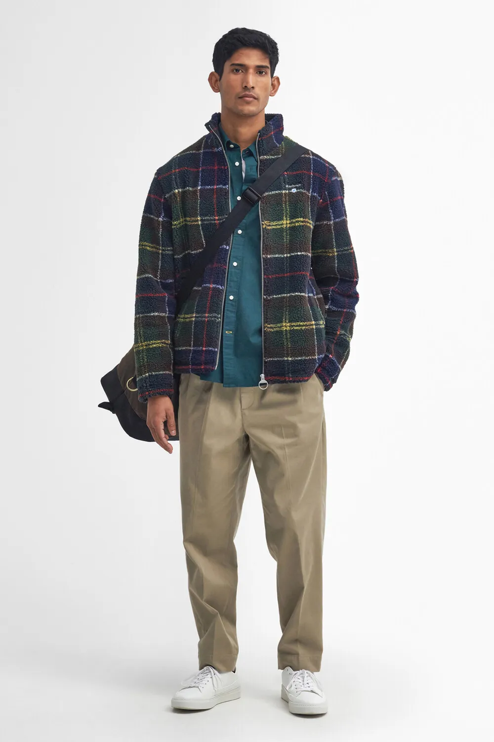 Barbour Chaqueta Polar Tartan