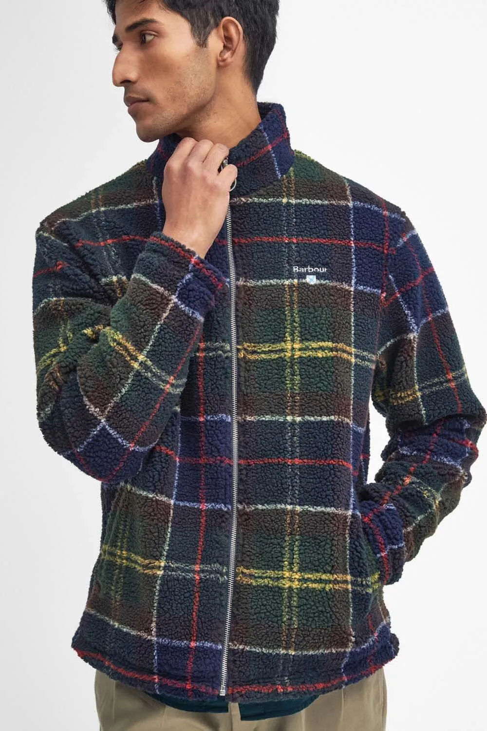 Barbour Chaqueta Polar Tartan