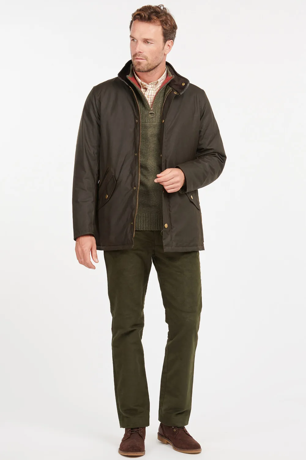 Barbour Chaqueta Prestbury Wax