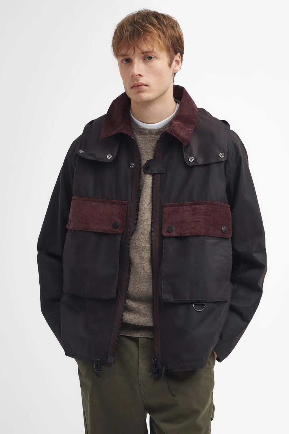 Barbour Chaqueta Spey Wax Re-Engineered