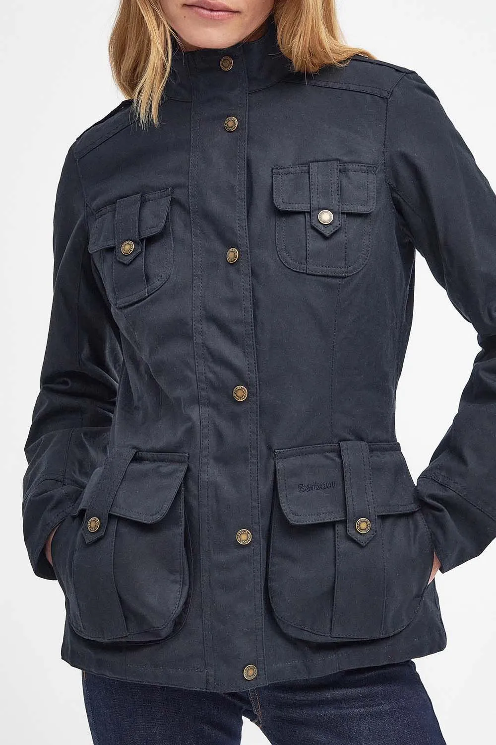 Barbour Chaqueta Winter Defence Wax