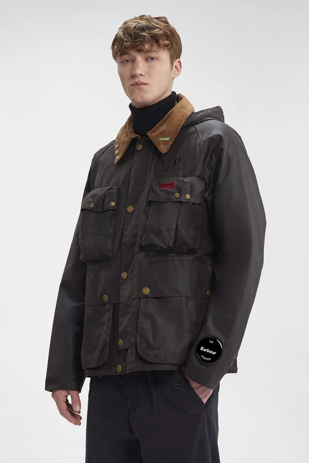 Barbour Chaqueta x C.P. Company Creel Wax