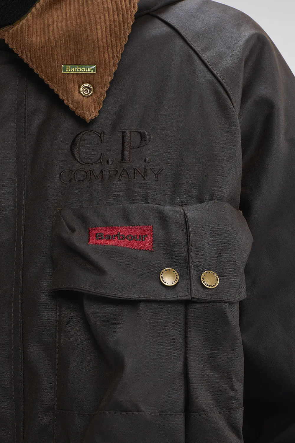 Barbour Chaqueta x C.P. Company Creel Wax