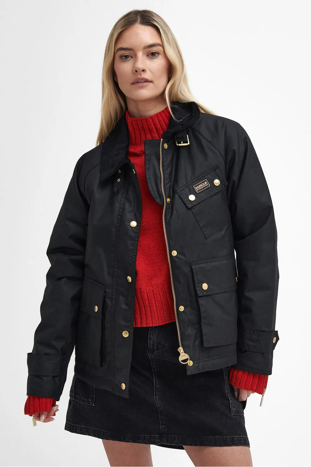 Barbour International Chaqueta McClain Wax