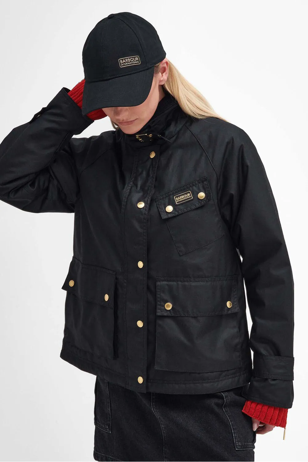 Barbour International Chaqueta McClain Wax