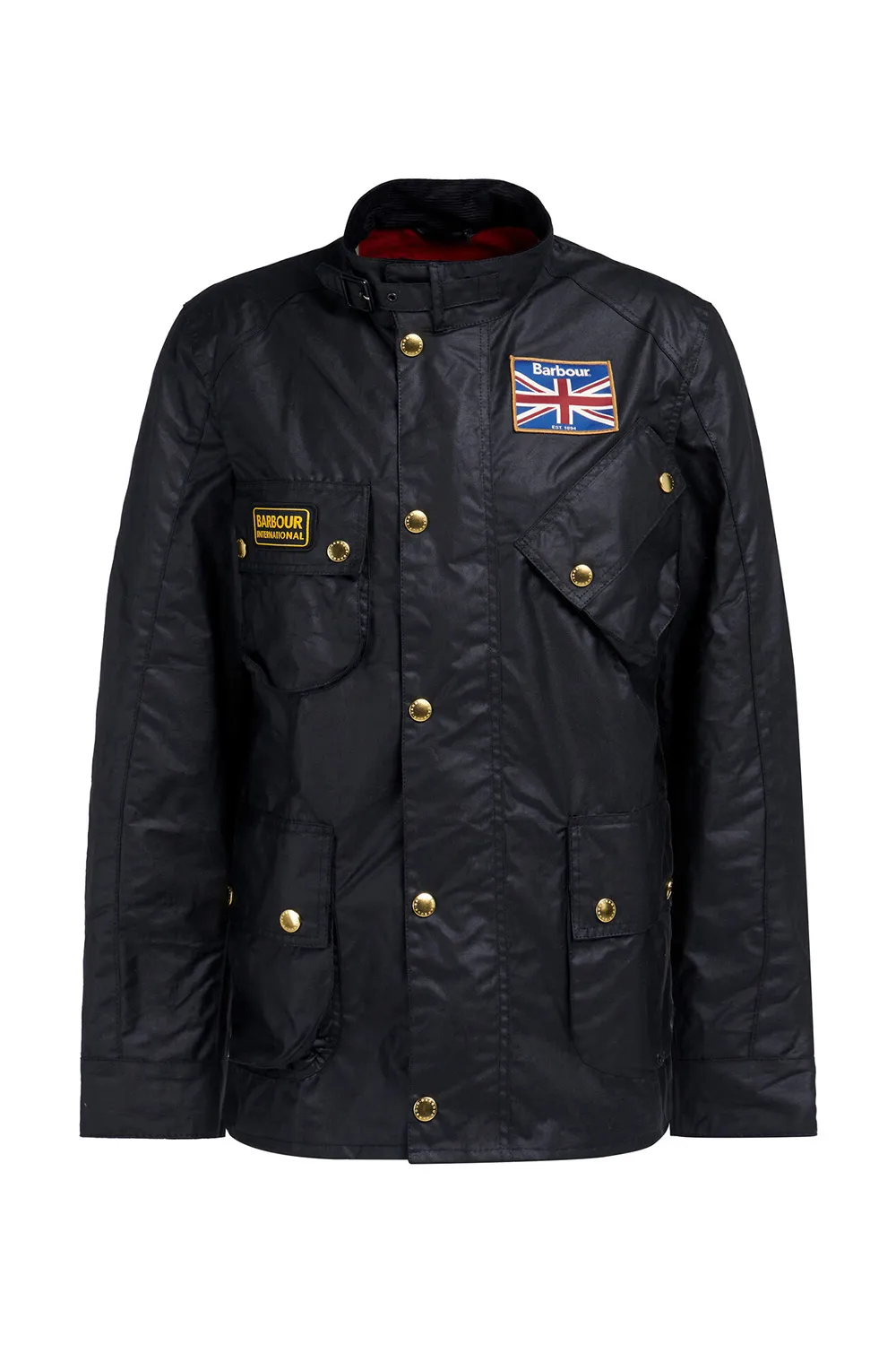 Barbour International Chaqueta Union Jack International Wax