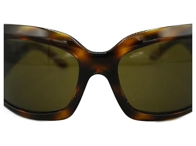 Bulgari Gafas de Sol con Pedrería Castaño 