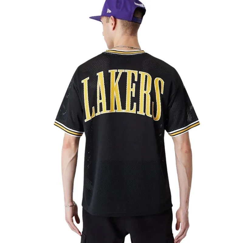  Camisetas manga corta New era Nba Os Mesh Tee Loslak  Blkagd