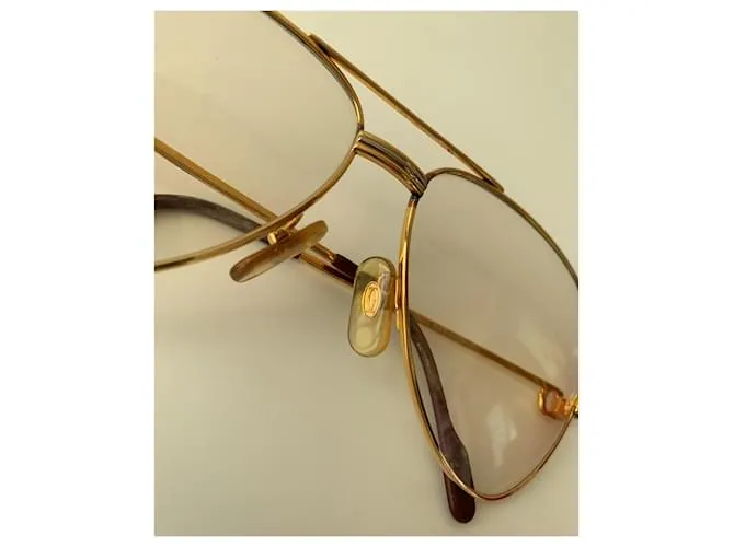 Cartier Gafas de sol Gold hardware 