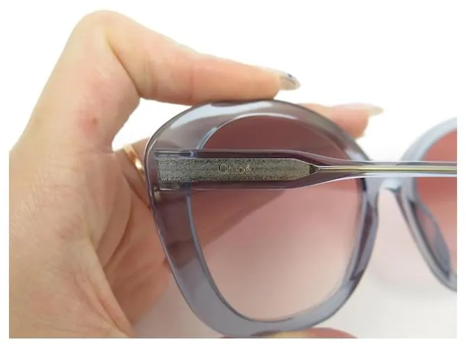 Chloé NUEVE GAFAS DE SOL CHLOE CH0081S PLÁSTICO AZUL 