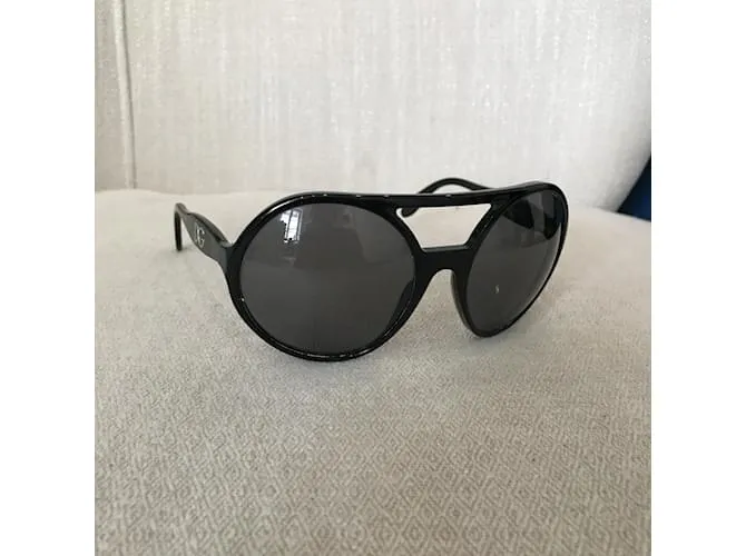 DOLCE & GABBANA Gafas de sol T.  el plastico Negro 