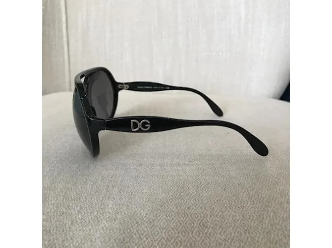 DOLCE & GABBANA Gafas de sol T.  el plastico Negro 