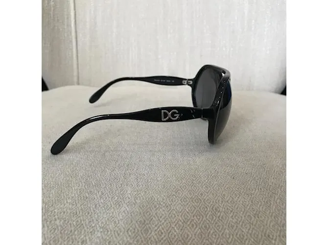 DOLCE & GABBANA Gafas de sol T.  el plastico Negro 