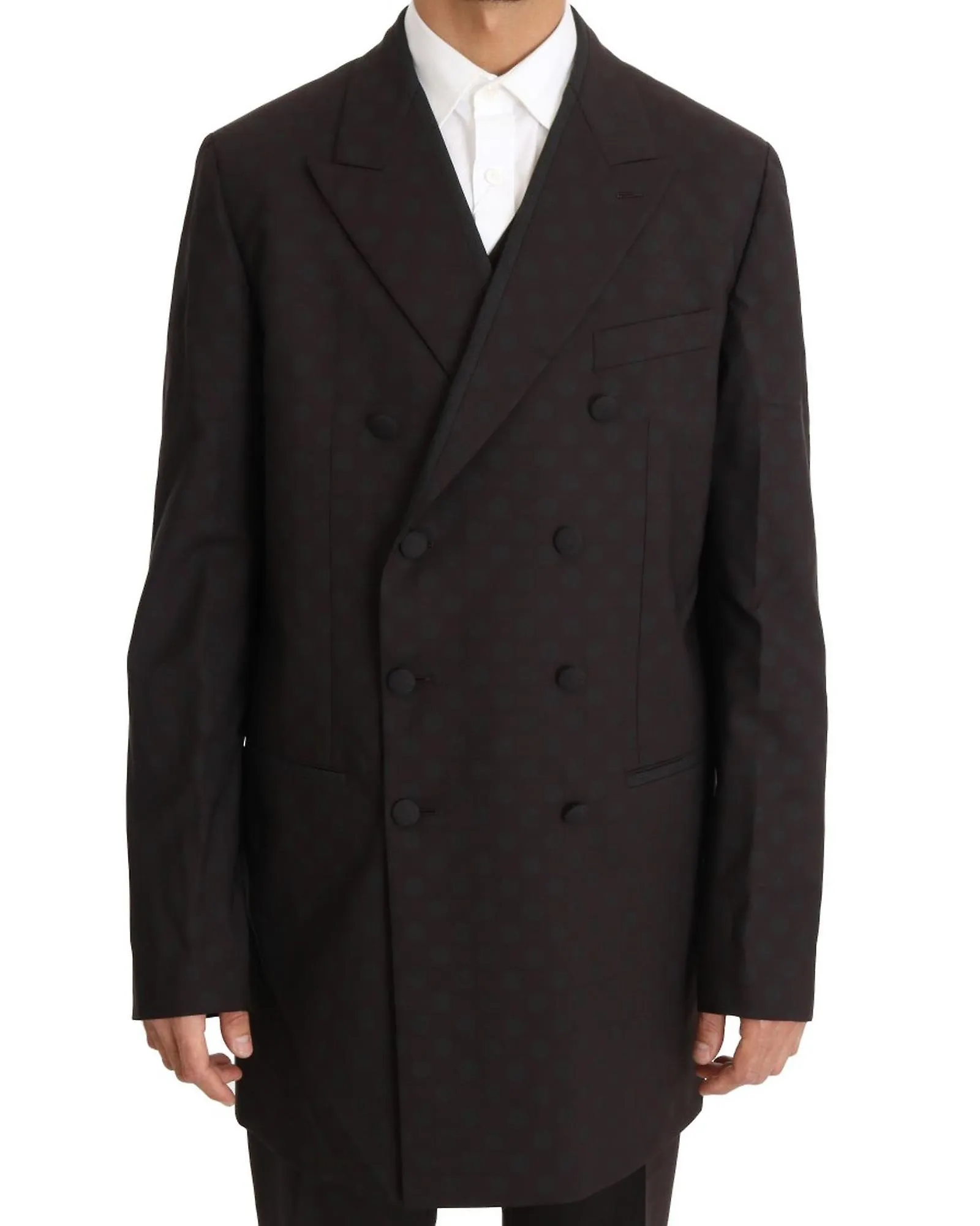 Dolce & Gabbana Wool Stretch 3 Piece Suit