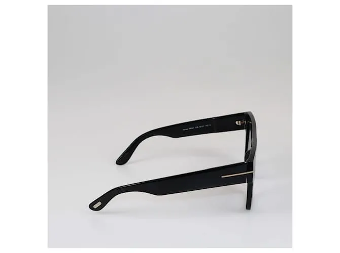 Gafas de sol cuadradas negras Tom Ford Renee Negro 