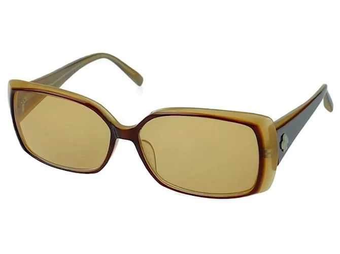 Gafas de sol de plástico Bally Brown Castaño 