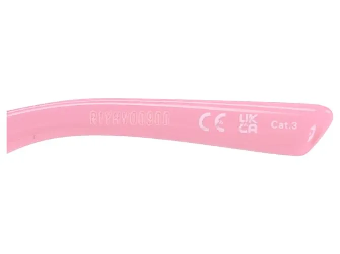 Gafas de sol rectangulares Balenciaga BB0096S-012 en acetato rosa Castaño 