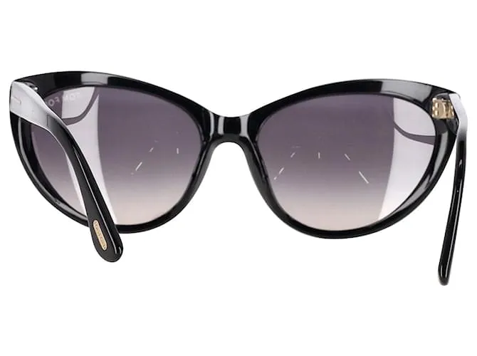 Gafas de sol Tom Ford Martina en acetato negro 