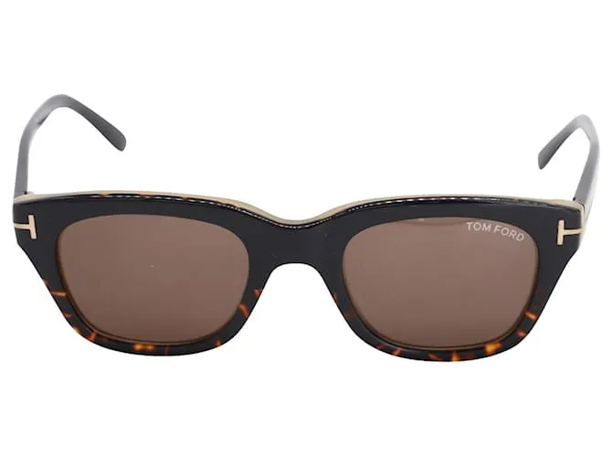 Gafas de sol Tom Ford Snowdon en acetato marrón 