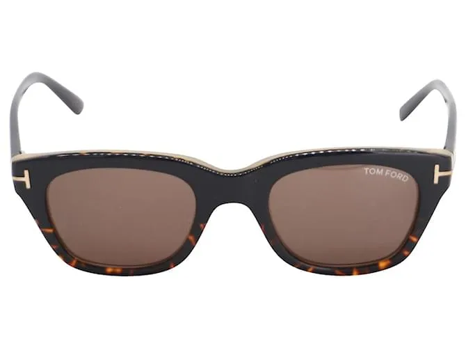 Gafas de sol Tom Ford Snowdon en acetato marrón 