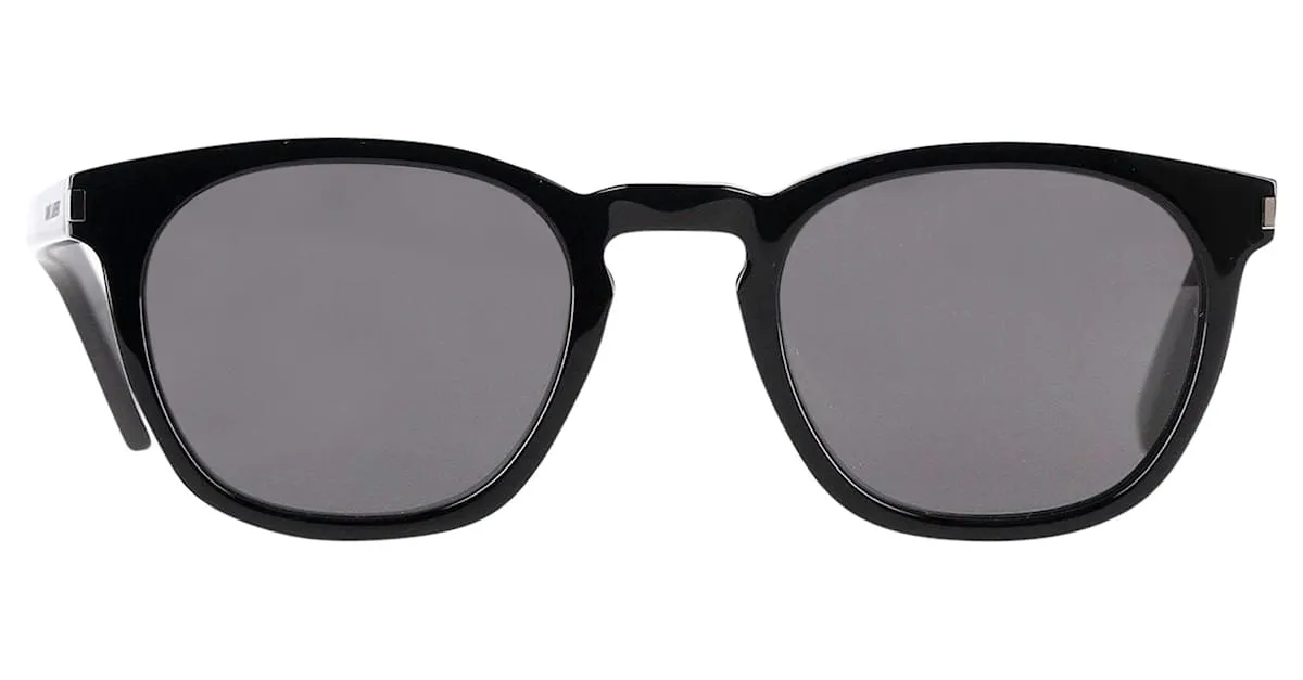 Gafas de sol Yves Saint Laurent YSL SL 28/F de plástico negro 