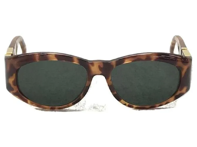 **Gianni Versace Gafas de sol con lentes marrones x verdes Castaño 