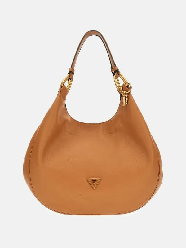 GUESS Becci Triangle Logo Shoulder Bag