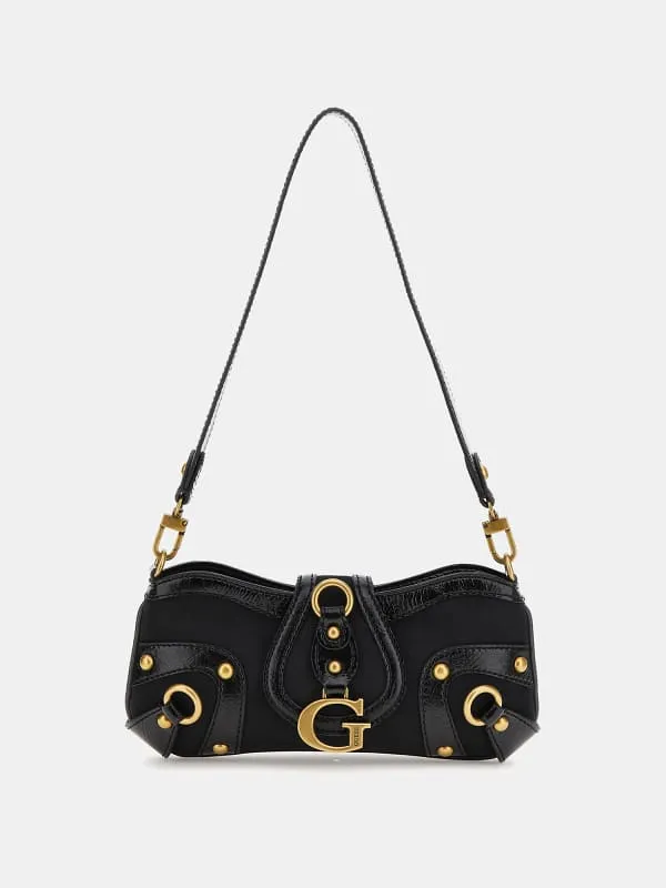 GUESS Gloss Vintage Shoulder Bag