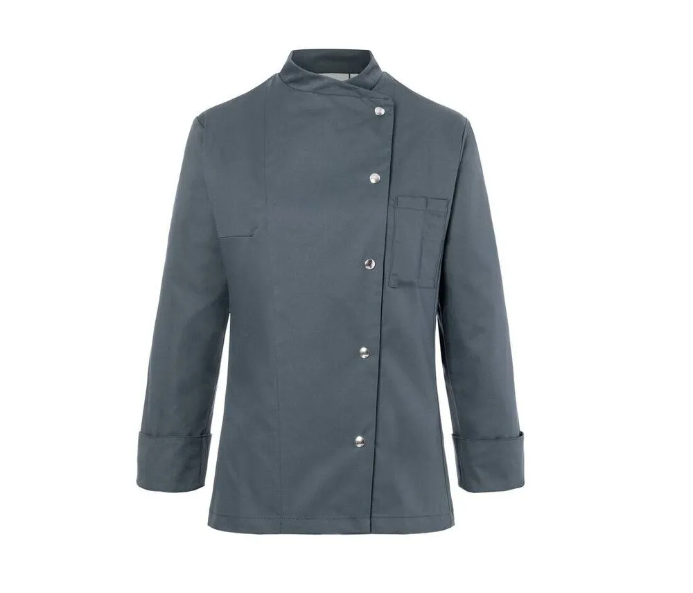 Karlowsky KYJF3 - LADIES' CHEF JACKET LARISSA - Antracita