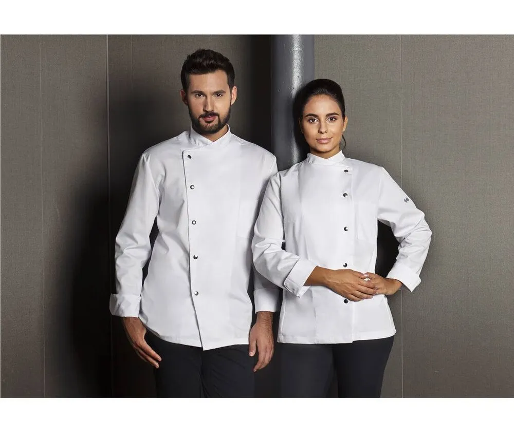 Karlowsky KYJF3 - LADIES' CHEF JACKET LARISSA - Antracita