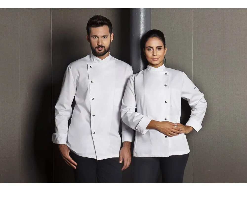 Karlowsky KYJM14 - CHEF JACKET LARS - Antracita