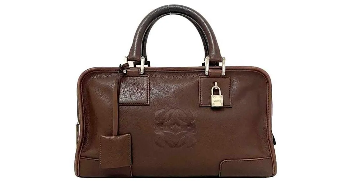 LOEWE AMAZONA Castaño 