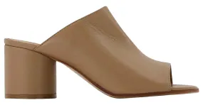 Maison Martin Margiela Sandalias Hannah - Maison Margiela - Gamuza - Cuero Castaño 