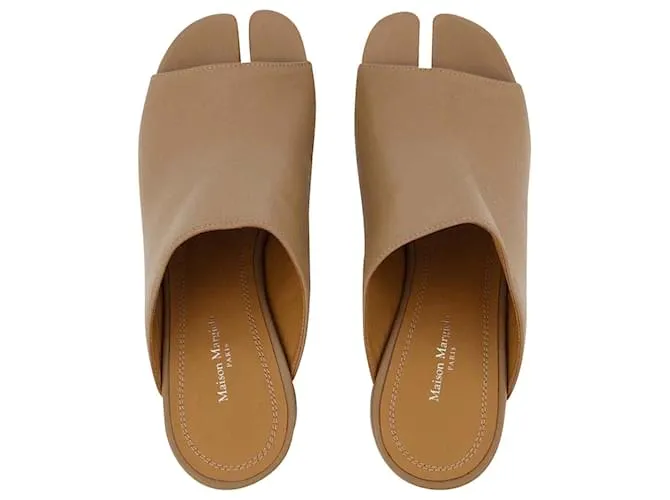 Maison Martin Margiela Sandalias Hannah - Maison Margiela - Gamuza - Cuero Castaño 