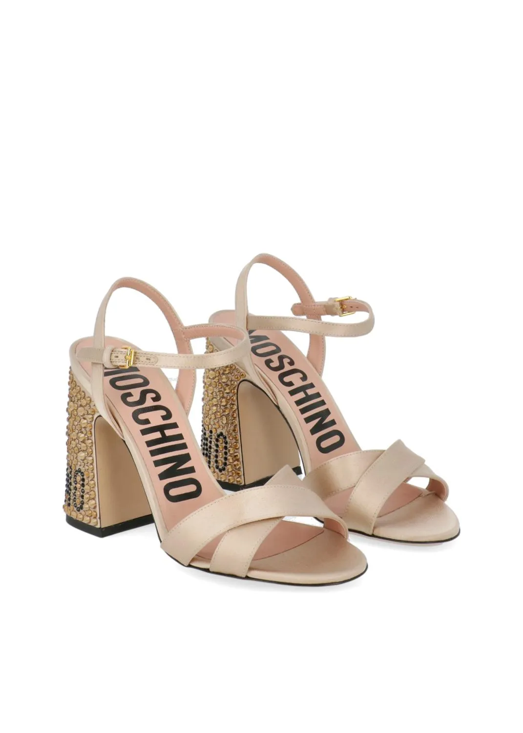 Moschino zapatillas slingbacks Biker MSC-MA1612A