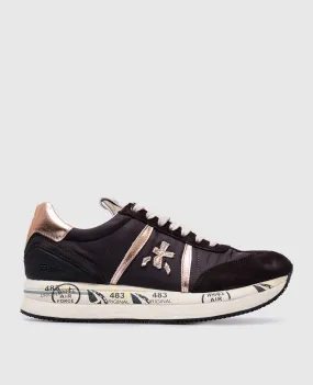 Premiata Brown combined sneakers CONNY