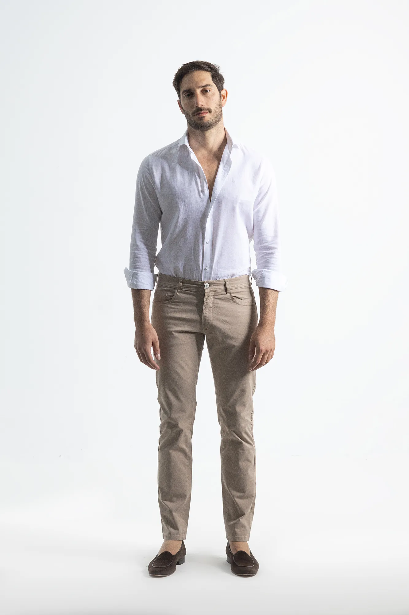 PuroEGO Pantalon chino slim