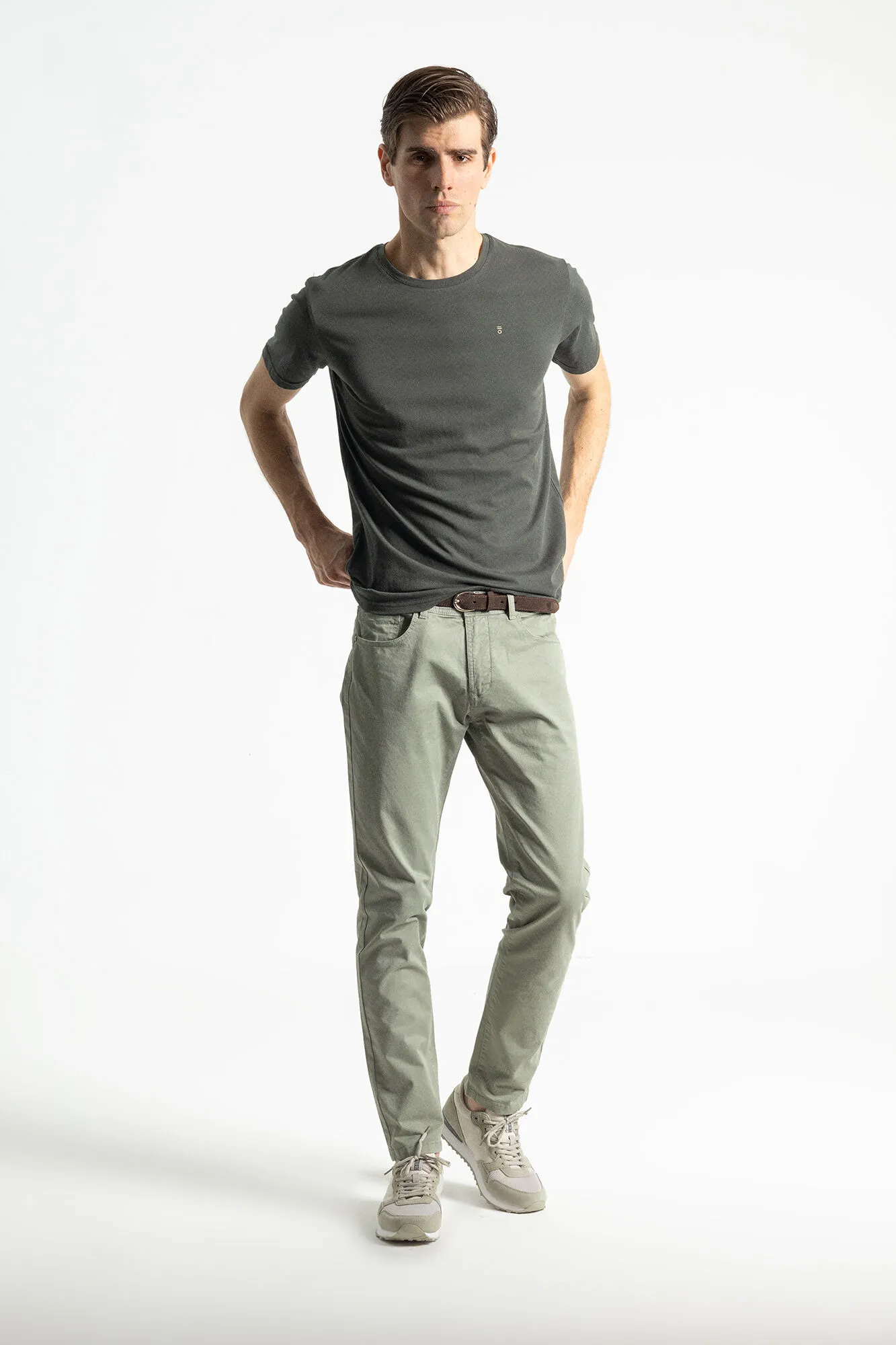 PuroEGO Pantalon chino slim