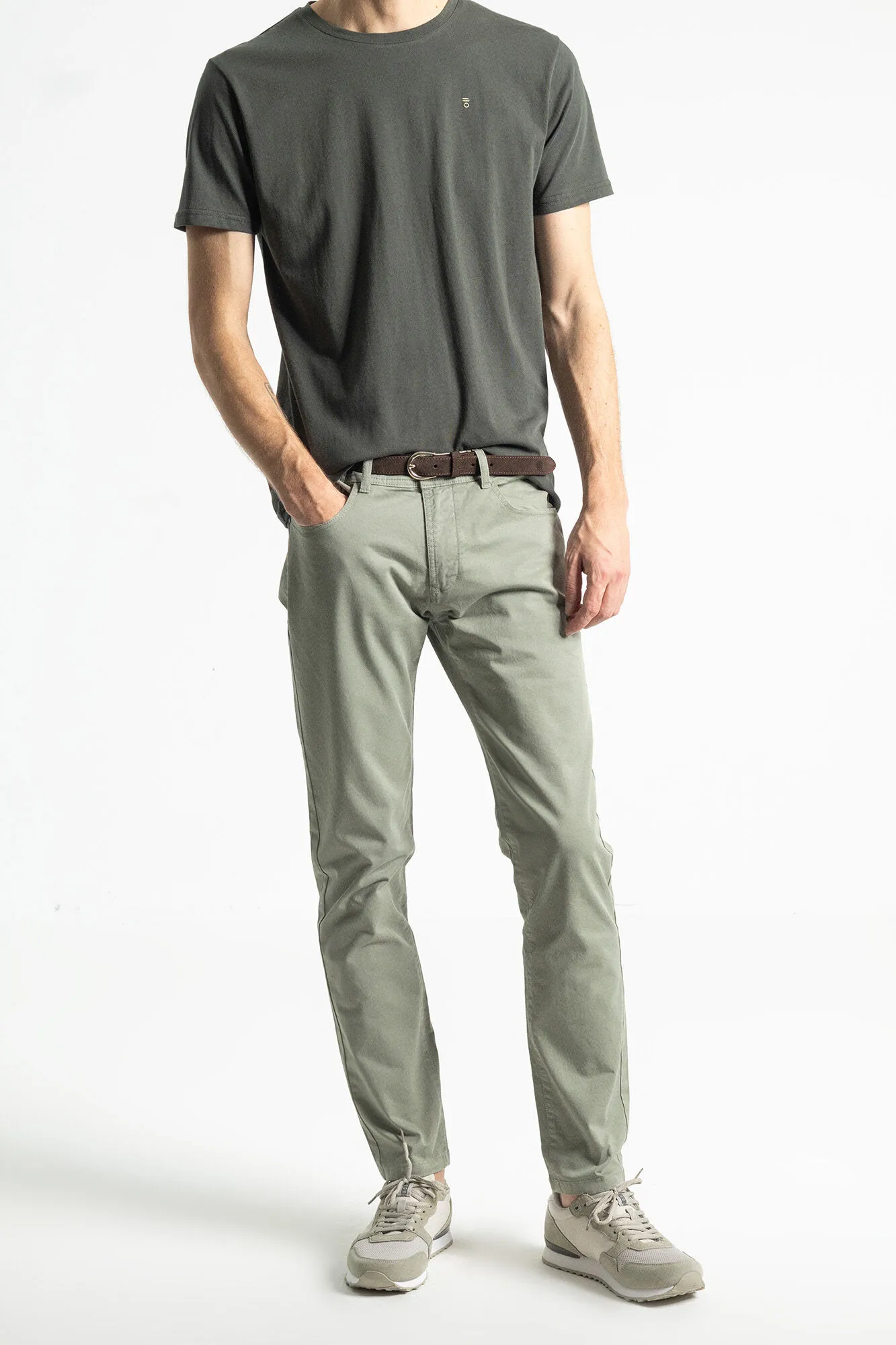 PuroEGO Pantalon chino slim